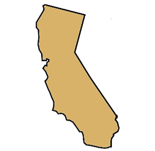 California state outline