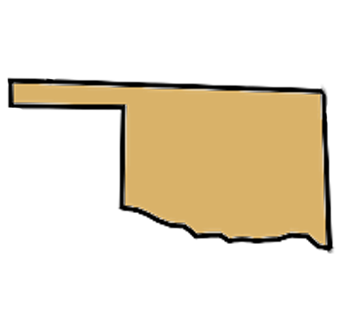 Oklahoma state outline