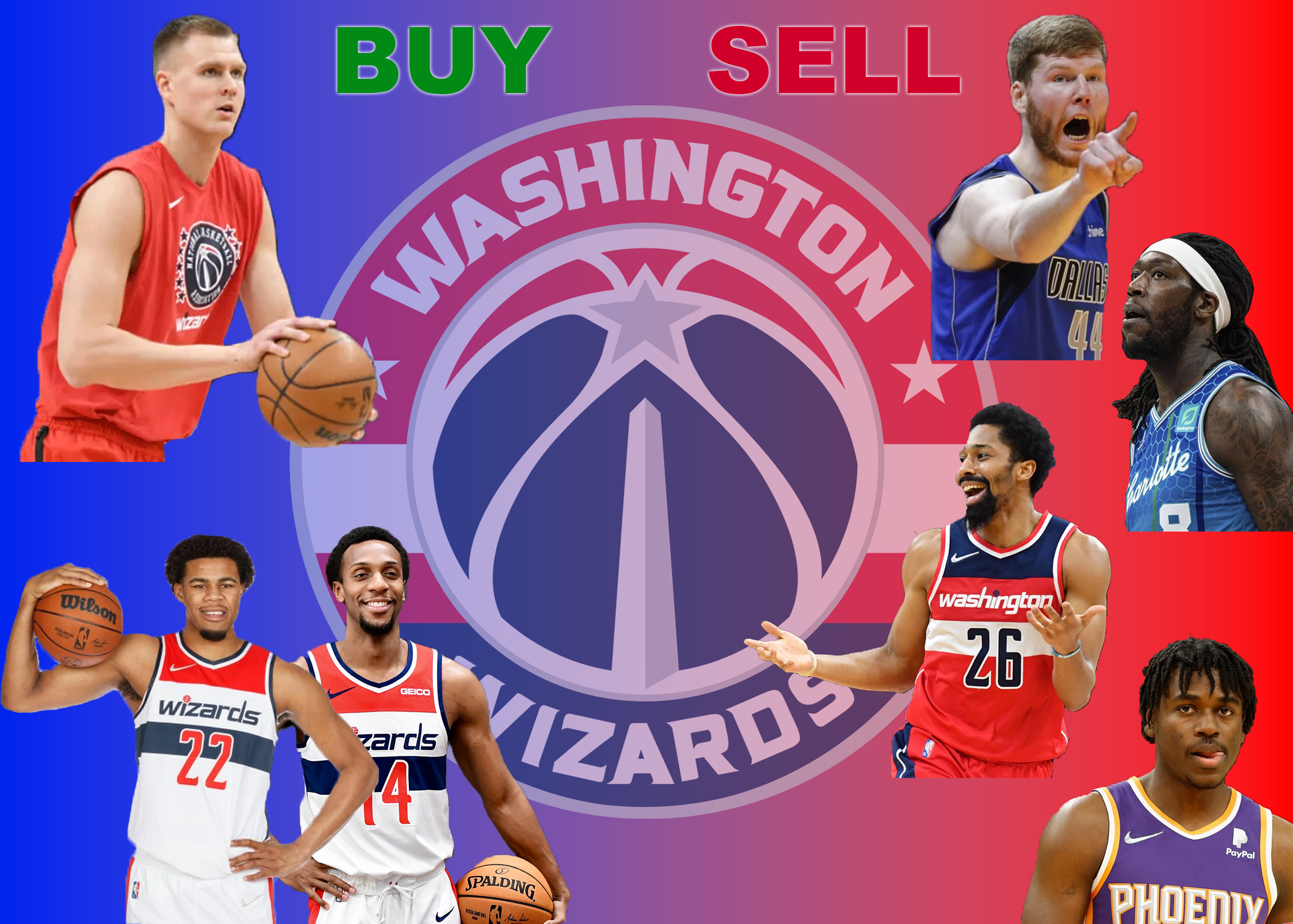 Spalding NBA Washington Wizards Team Logo