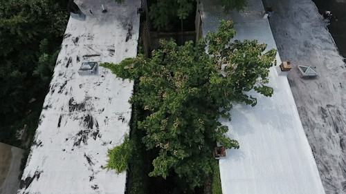 GIF of drone footage
