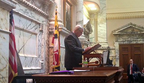 House Speaker Michael E. Busch, Maryland House of Delegates, March 7, 2014