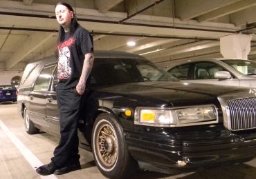 Gabriel and his hearse