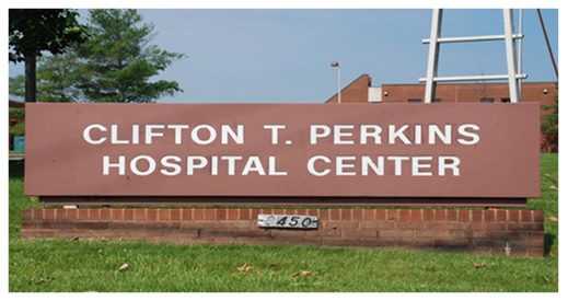 Clifton T. Perkins Hospital Center in Jessup, Maryland, is one of the five state psychiatric hospitals in Maryland. (Photo courtesy of the Department of Health and Mental Hygiene.)