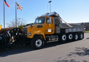 A quad-axle truck