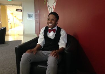 Mykell Hatcher-McLarin, 22, sits in the University of Maryland’s student union where he is working to complete his sociology degree. The university, he said, was pretty accepting of him as a transgender individual, but it’s not as easy in the real world, especially applying for jobs. Capital News Service photo by Grace Toohey.