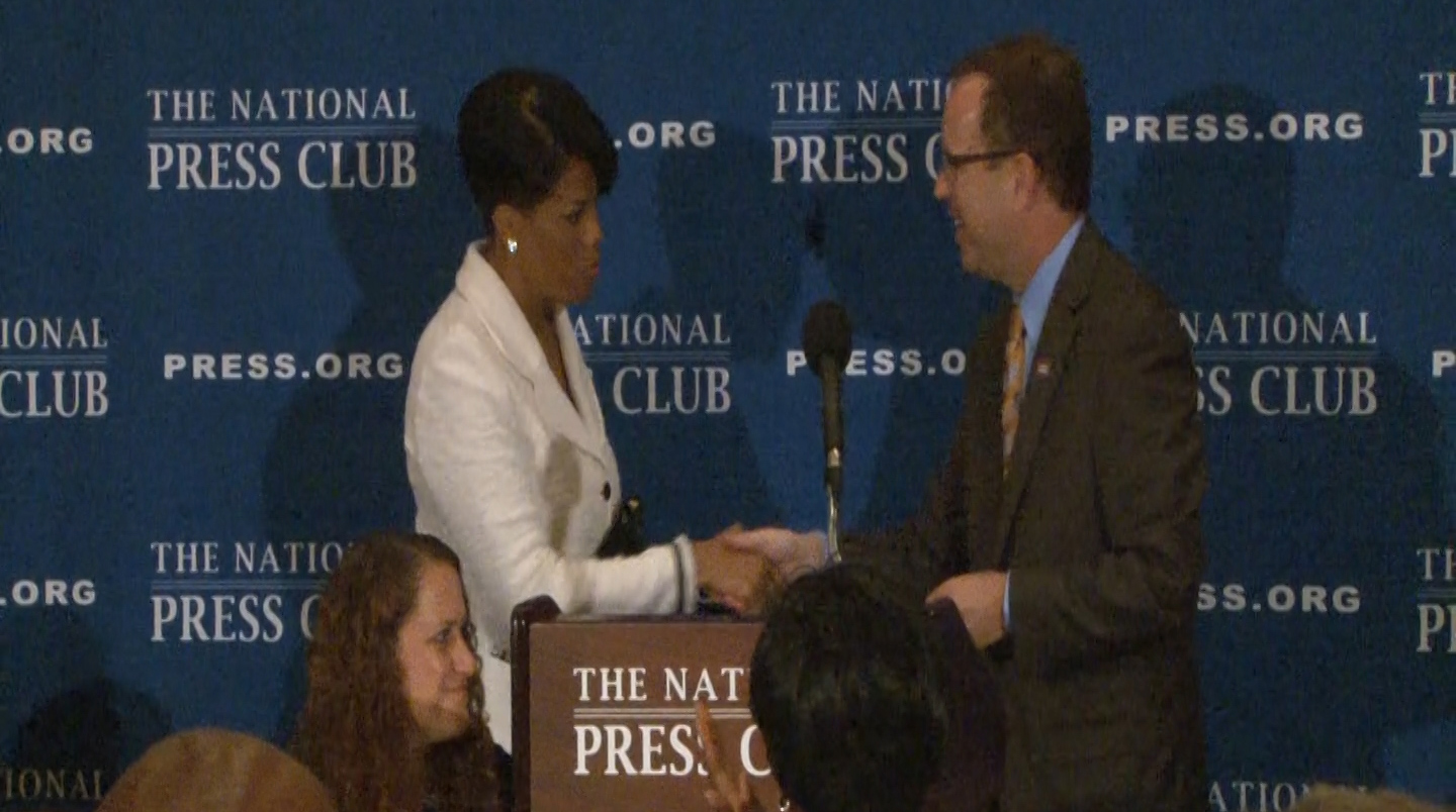 Mayor Rawlings-Blake at the National Press Clu