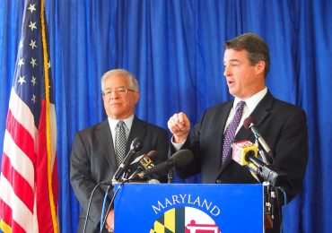 Delegate Sandy Rosenberg and Attorney General Doug Gansler