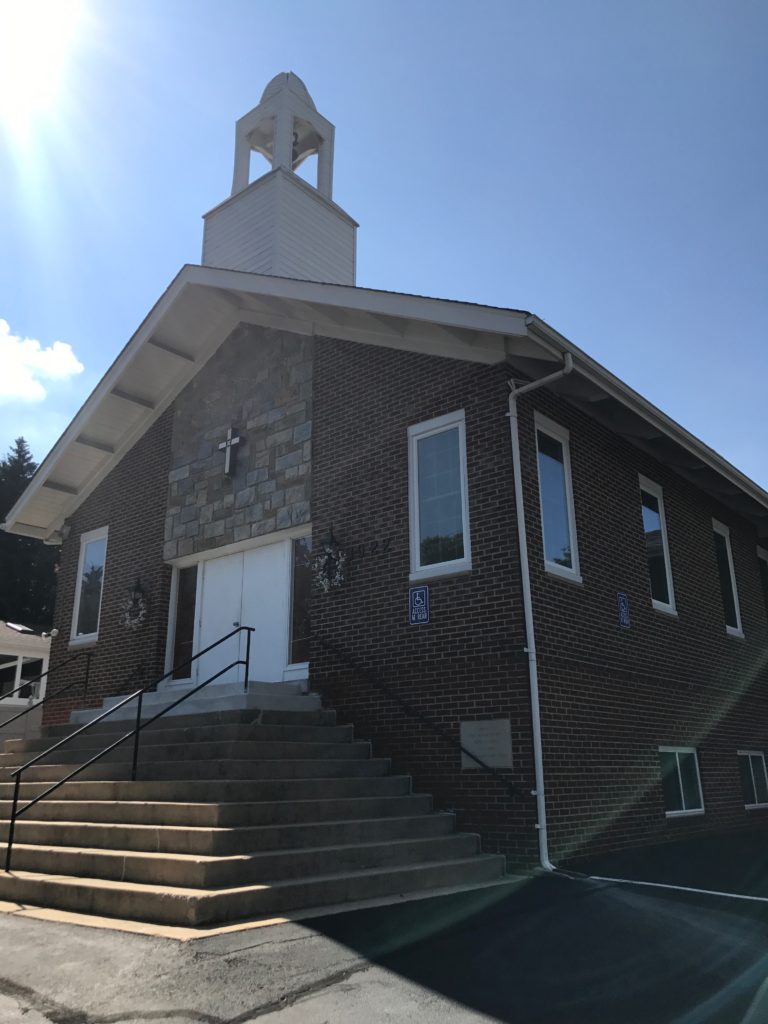 The First Baptist Church of Ken-Gar has been a cornerstone in the community since the church was first built in 1920. (Chris Miller/Capital News Service)