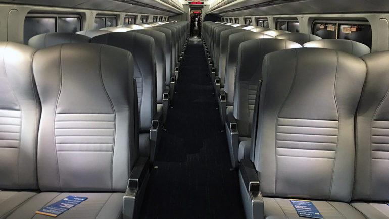 Amtrak unveils comfier seats, better lighting in coaches – CNS Maryland
