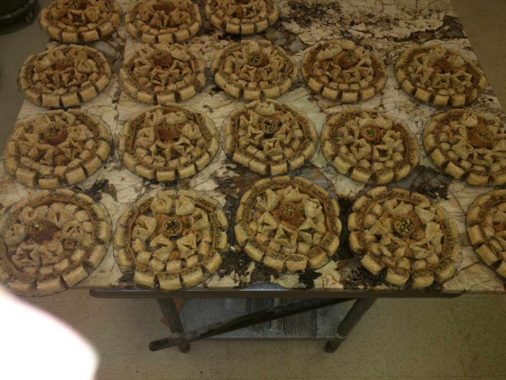 A collection of delicious baklavas. (Photo courtesy of Nour)
