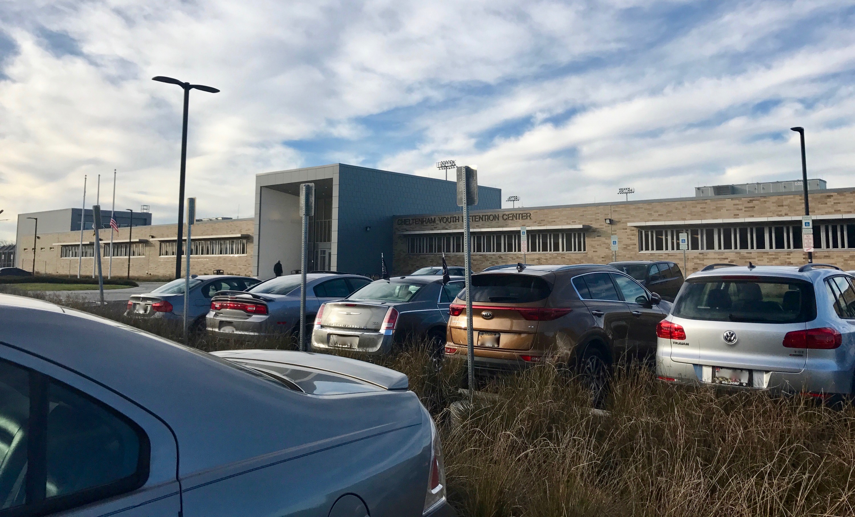 CHELTENHAM, Md. – The Cheltenham Youth Detention Center in Cheltenham, Maryland, on Nov. 17, 2017, has the capacity to fill 72 beds total. (Jess Feldman/Capital News Service).
