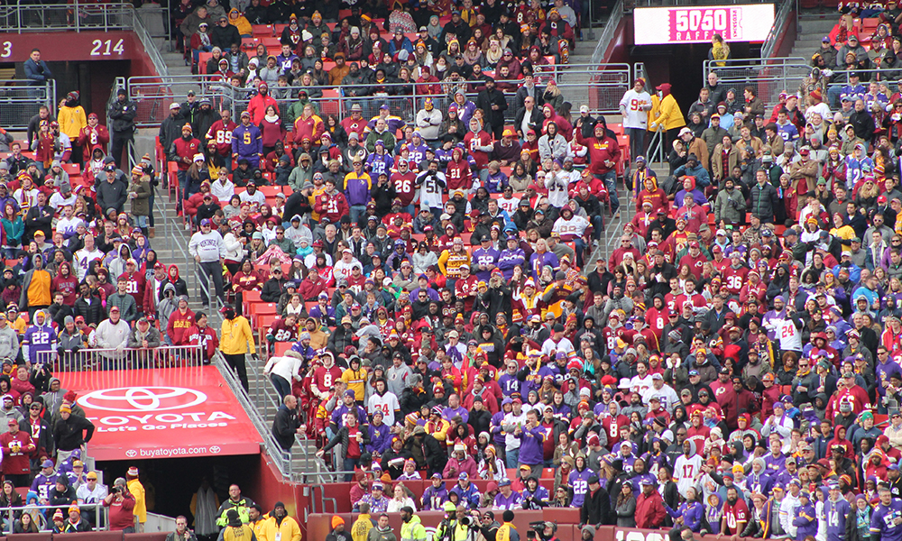 FedExField - It's college game day here at #FedExField!