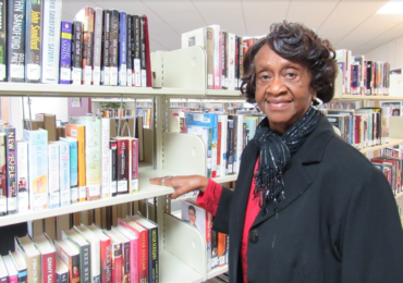 “It’s all about good stuff, it’s all about helping one another," said Beatrice Thompson, a city councilwoman since 1976. "And if that’s the attitude of a lot of folk across this nation that decide that’s the way to go, we’d have a better world.” Capital News Service photo by Lindsey Feingold.