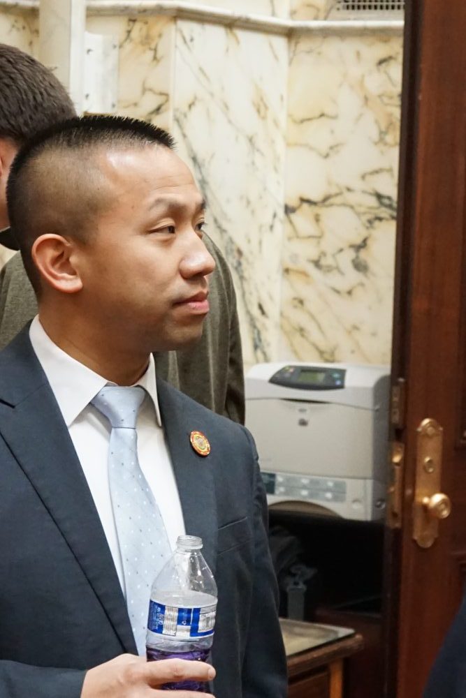Sen. Clarence Lam, D-Howard and Baltimore Counties, is sponsoring Senate bill 752, which would allow elderly, disabled and homeless people to use their Electronic Benefits Transfer cards at restaurants.
