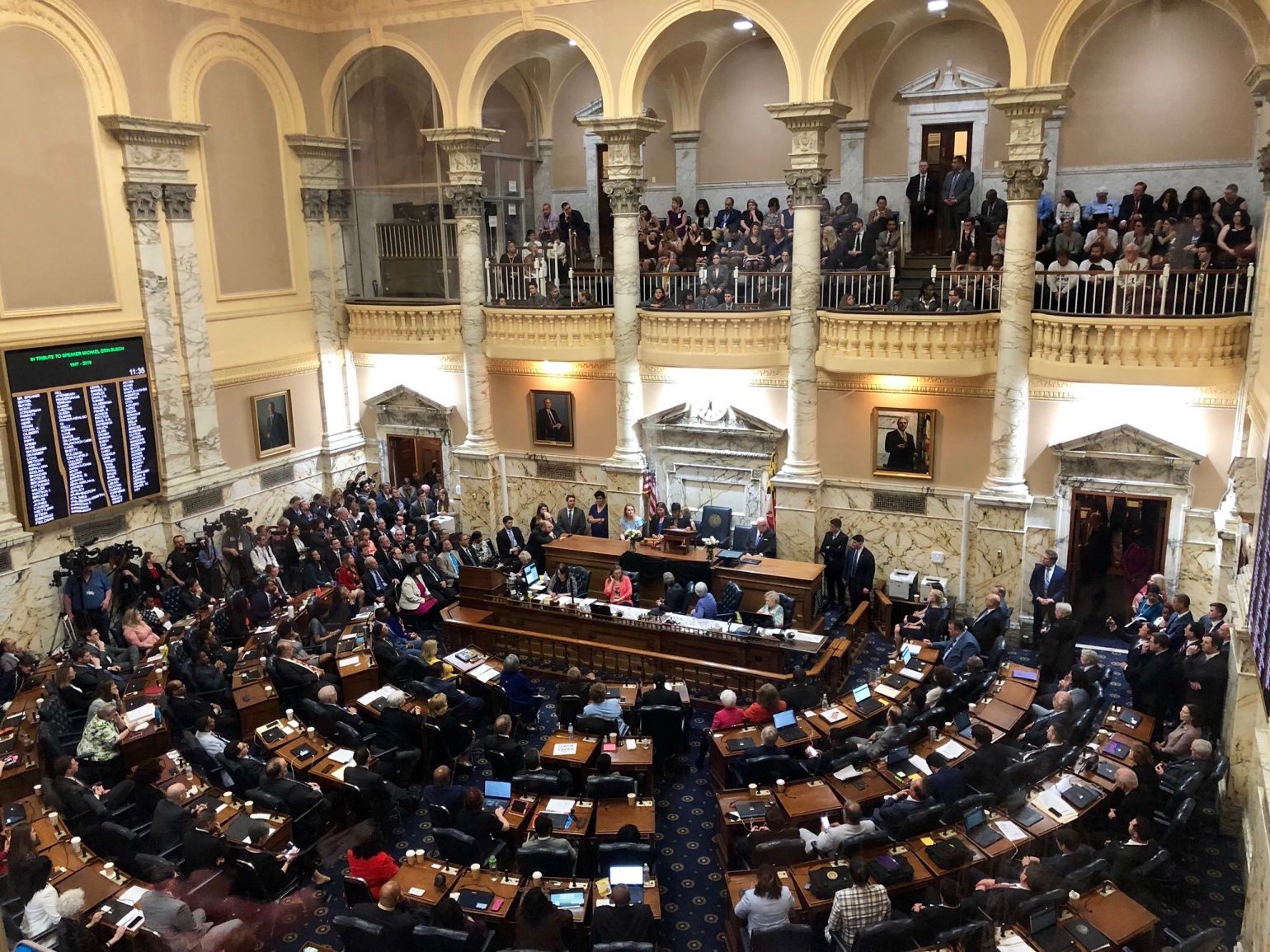 Success, failure, mourning at close of Md. General Assembly CNS Maryland