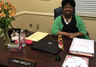 state Delegate J. Sandy Bartlett