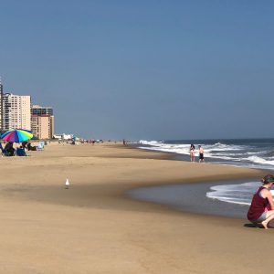 Ocean City Beach on Oct. 2