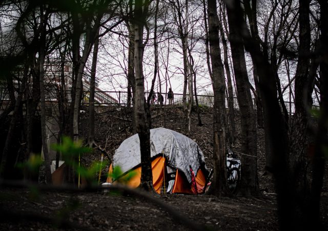 Boston encampment