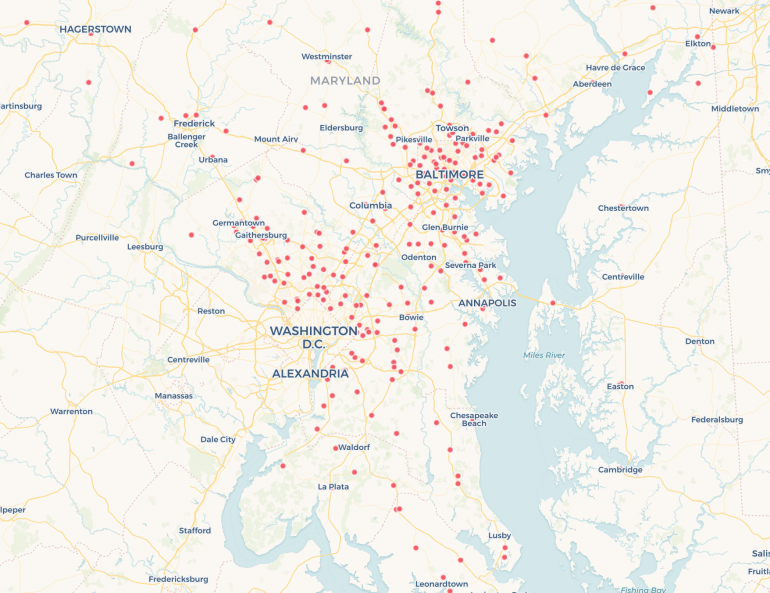 mail in ballot maryland drop off locations