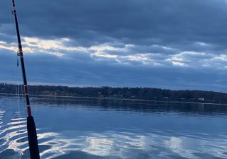 Picture of Chesapeake Bay taken on Nov. 28, 2020.