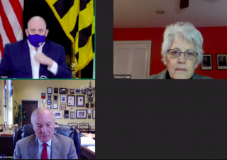 Photo of Board of Public Works Virtual Meeting