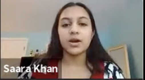 Saara Khan, a 13-year-old activist, brought HB757 forward to afford people living in poverty and low-income households free menstrual hygiene products.