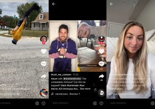 A collection of Maryland TikTok creators share their experiences with CNS. These are screenshots from their channels.