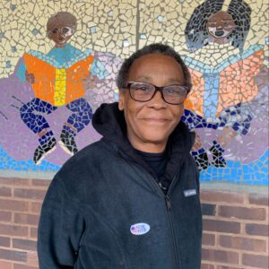 Hoping he would work to reduce crime in Baltimore, Lisa Mitchell, a 61-year-old East Baltimore resident, voted Tuesday for Democratic gubernatorial nominee Wes Moore. (Sapna Bansil/Capital News Service)