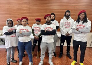The DC Guardian Angels, a volunteer group dedicated to keeping public spaces in the city safe, have started patrolling the Green Line in an effort to serve as a crime deterrent. (John Ayala/DC Guardian Angels chief)