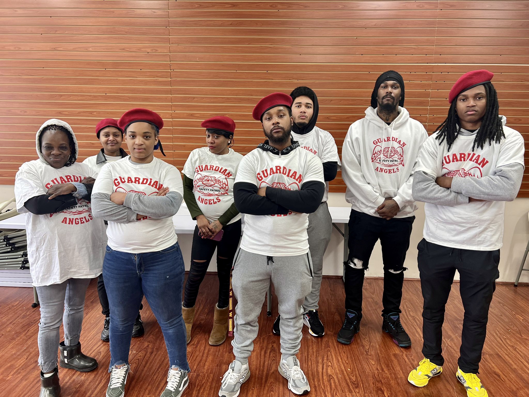 The DC Guardian Angels, a volunteer group dedicated to keeping public spaces in the city safe, have started patrolling the Green Line in an effort to serve as a crime deterrent. (John Ayala/DC Guardian Angels chief)