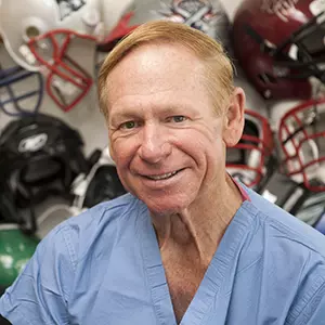 Neurosurgeon Robert Cantu, one of the world’s most widely recognized authorities on concussions and sports-related brain injury, favors revised helmet standards for children. Cantu is medical director and director of clinical research at the Cantu Concussion Center at Emerson Hospital in Concord, Massachusetts. (Photo courtesy of Concussion Legacy Foundation)