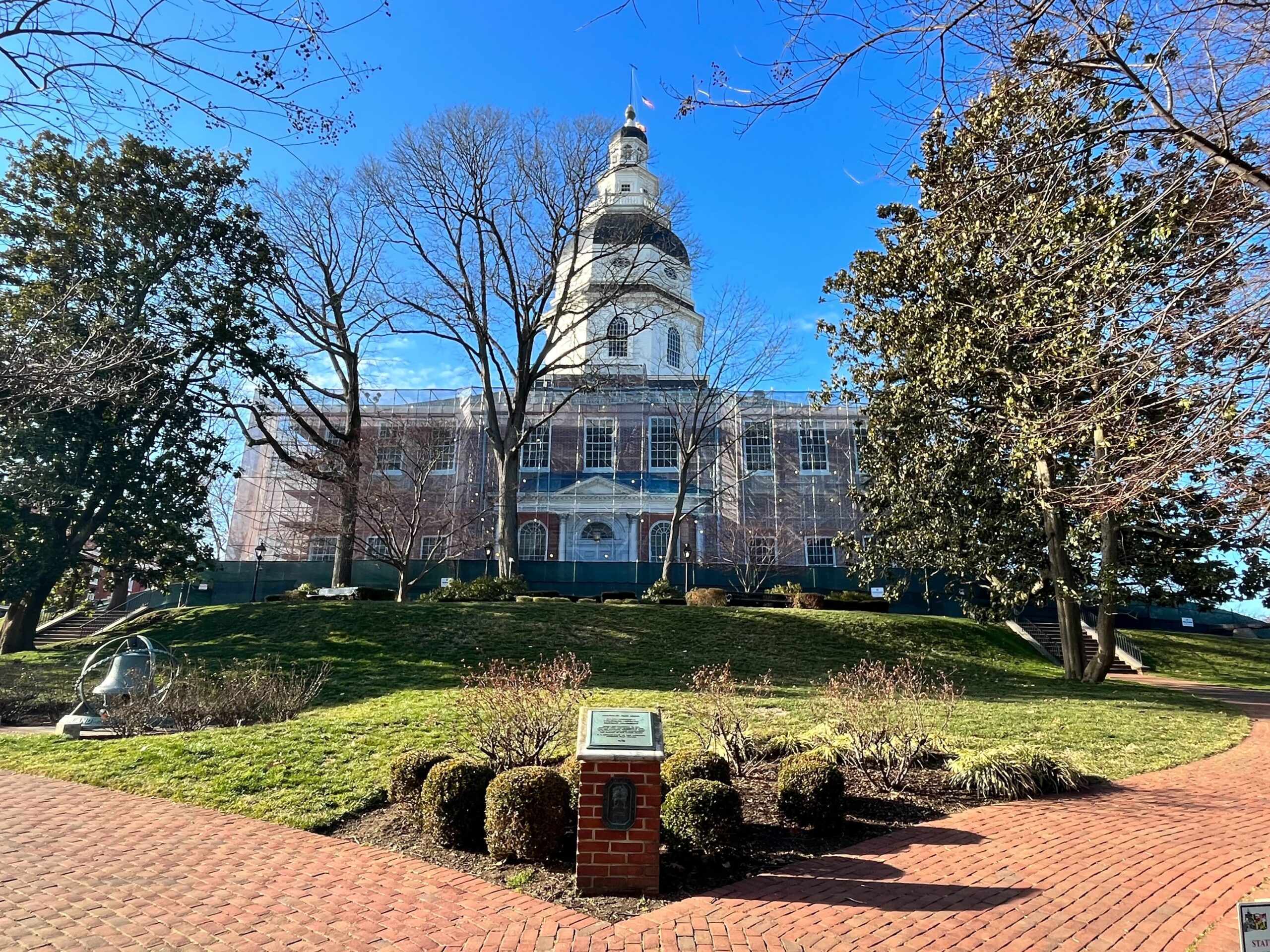 The Maryland State House in Annapolis.
