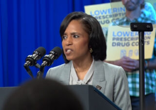 Angela Alsobrooks speaking