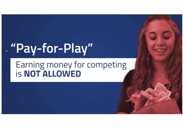 This screenshot is from the NFHS’ NIL education course