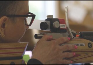 Lisa Markland of Germantown, MD was at the top of her game before the 2008 Beijing Olympics.